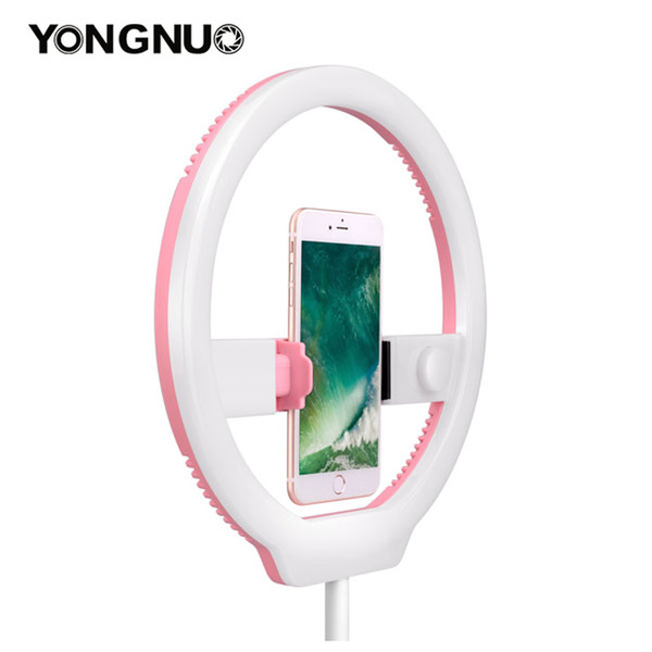 YONGNUO YN128 Photography LED Ring Light 3200K-5500K Dimmable Ring Live Video Lamp for iPhone 8/7/7plus DSLR Camera