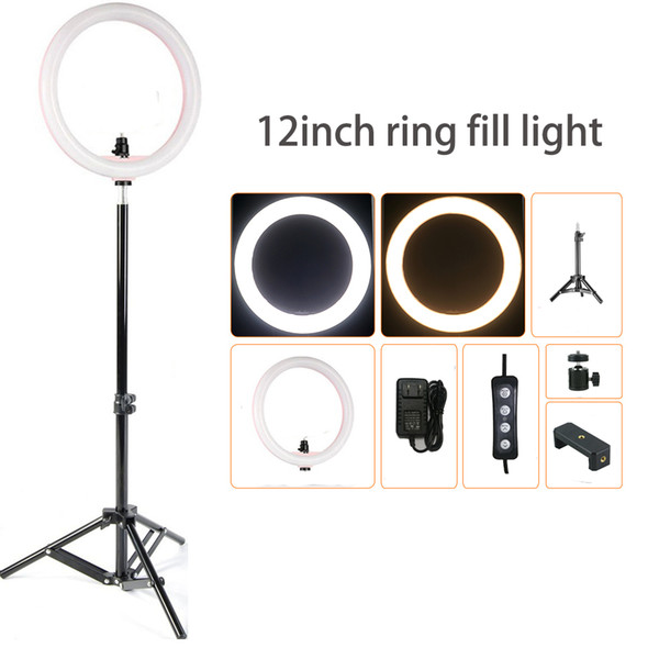 3 Colors Dimmable ring light 12