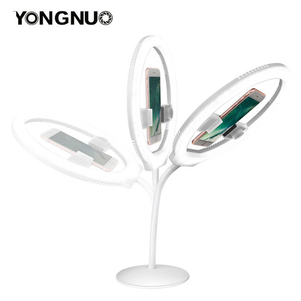 YONGNUO YN128 Camera Photo/Studio/Phone/Video 128 LED Ring Light 3200K-5500K Photography Dimmable Ring Lamp