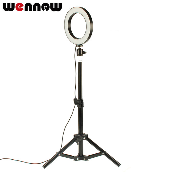 Dimmable LED Studio Camera Ring Light Photo Mobile Phone Video Annular Lamp Tripod Selfie Stick Woman Makeup light for Xiaomi