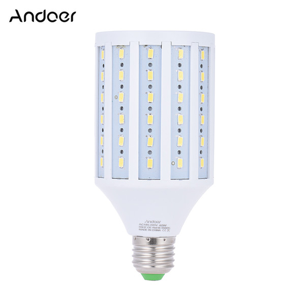 beaded lamp Andoer Photo Studio Photography 40W LED Corn Lamp Light Bulb 90 Beads 5500K E27