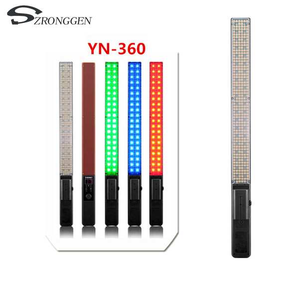 Yongnuo YN360 Wireless Pro Handheld LED Video Light 3200K 5500K RGB Full Color Colorful 39.5 cm Ice Stick Professional Led Lamp