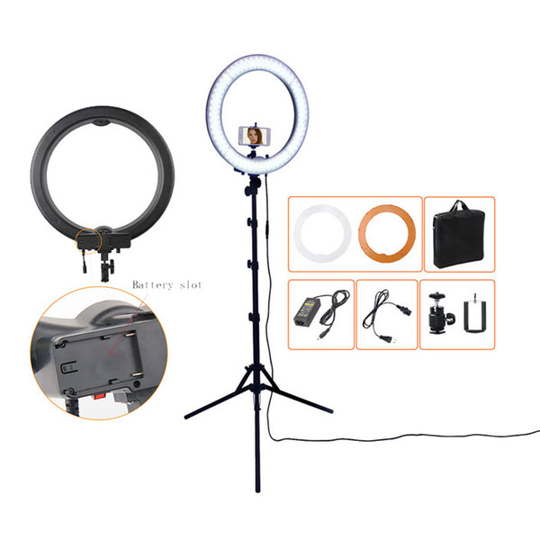 dimmable ring light Fusitu Camera Photo Studio Phone Video 18