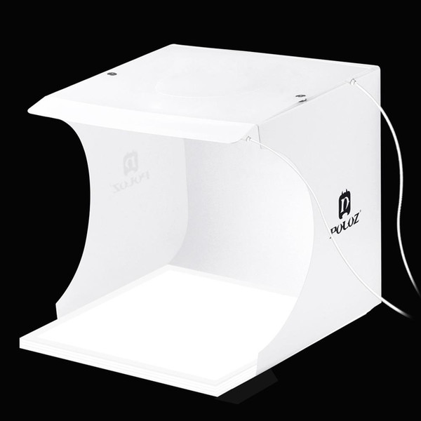 2019 Mini Light Box Double LED Light Room Photo Studio Photography Lighting Shooting Tent Backdrop Cube Box Photo Studio