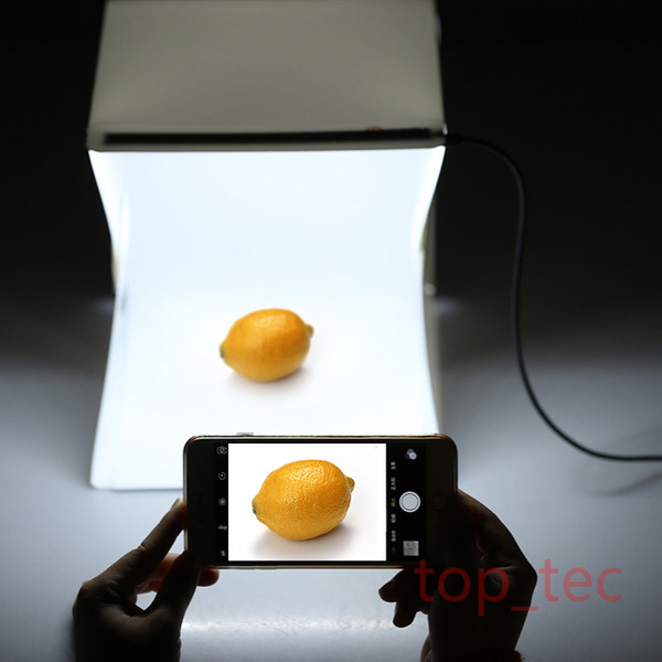 40*40*42CM Photo Studio Flash Diffusers Portable Mini Photography Kit Light Box Softbox Photographic with Backdrops photo light tent