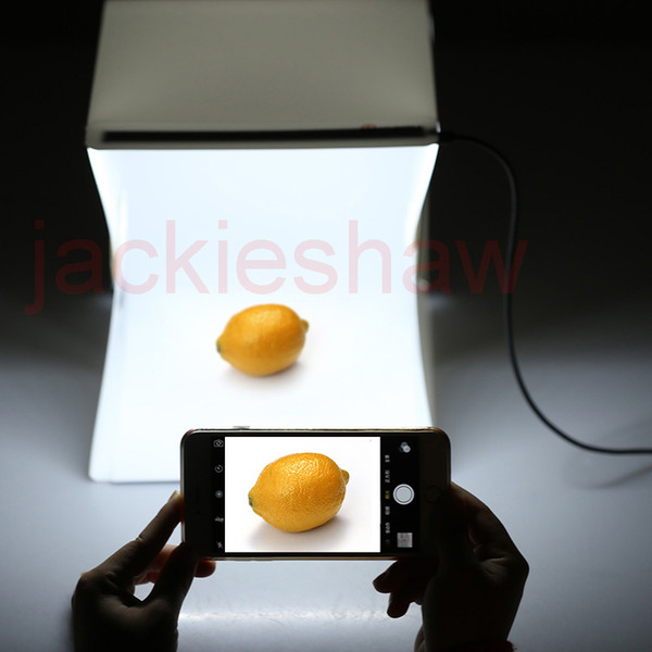 Portable Mini Kit Photo Photography Studio Light Box Softbox Photographic with Backdrops 226 * 230 * 240 mm photo light tent