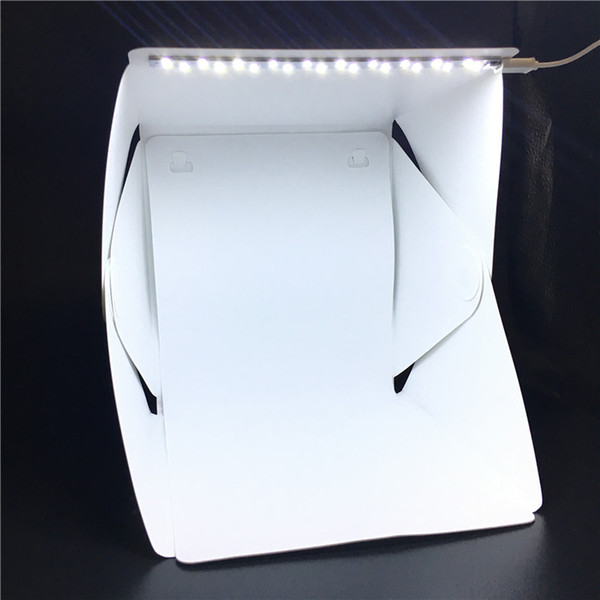 Mini Photo Studio Box Photography Backdrop Built-in Light Photo Box Little Items Photography Box Studio Accessories