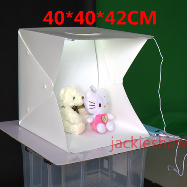 400mm Photo Studio Flash Diffusers Portable Mini Photography Kit Light Box Softbox Photographic with Backdrops photo light tent film studio