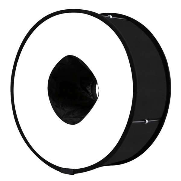 PULUZ Ring Softbox 45cm Speedlight Round Style Flash Light Shoot Soft box Foldable Soft Flash Light Diffuser