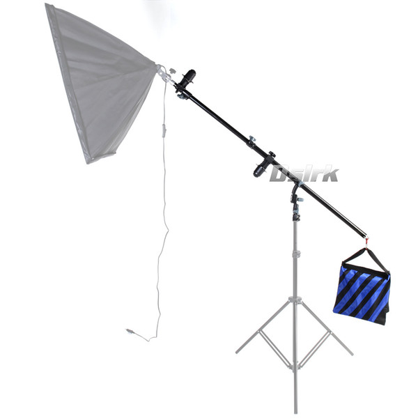 ASHANKS Multi function 2 in 1 refletor boom arm holder as Top Boom Arm Light Stand Kits for studio LED ideo Light Softbox