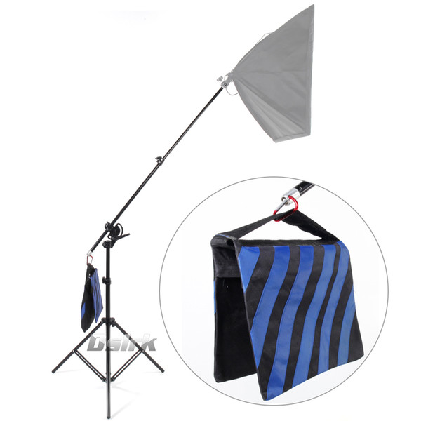 Large size Multi function 2 in 1 3M Light Stand as Boom Arm stand Top Light Stand Kits for studio Light Softbox Load 8KG