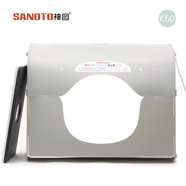 SANOTO softbox photo studio photography light box portable mini photo box 60cm MK60-LED for 220/110V EU US UK AU