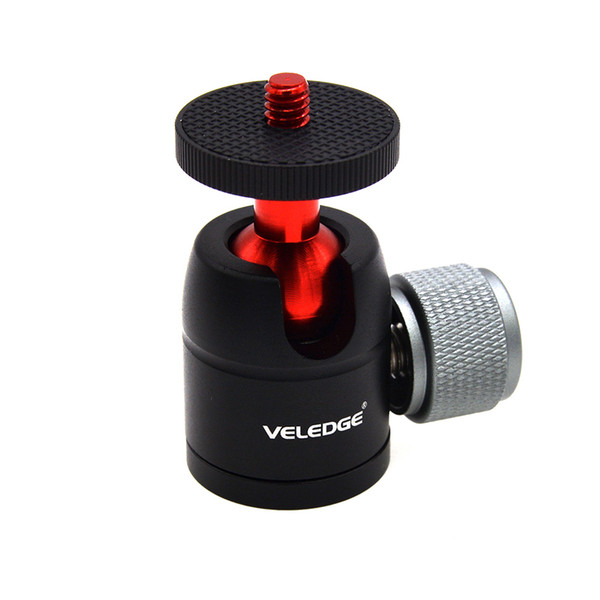 VELEDGE VD-M0 All Metal CNC Mini Ballhead with 1/4 Screw Mount for Tripod