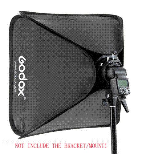 Godox 80x80cm Softbox Bag Kit for Camera Studio Flash fit Bowens Elinchrom wholesale kit bag army