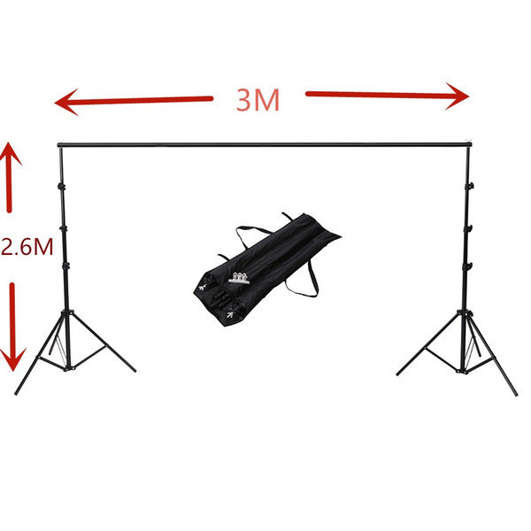 2.6M X 3M(8.5ft*10ft) Photo Background Support System Stands Adjustable Backdrop Photograpy backgrounds for photo studio