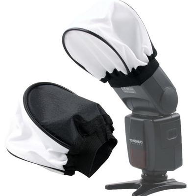 Universal Photography Reflector Nylon Cloth Soft Flash Bounce Diffuser Softbox For Canon Nikon Sony Pentax Olympus Contax