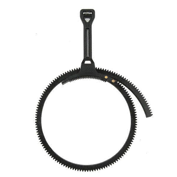 FOTGA DSLR Zoom Follow Focus handle Lever flexible gear belt ring 46mm to 110mm free shipping