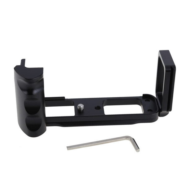 LB-XE2 L-Shaped Vertical Metal Camera Quick Release Plate L-Bracket & Hand Grip for Fuji X-E1 XE1 X-E2 Camera