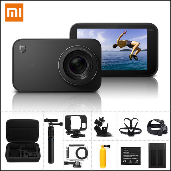 Xiaomi Mijia Mini Action Camera 4K Video Recording Portable Digital Small Cam Bluetooth 4.1 Camera App Control English Version