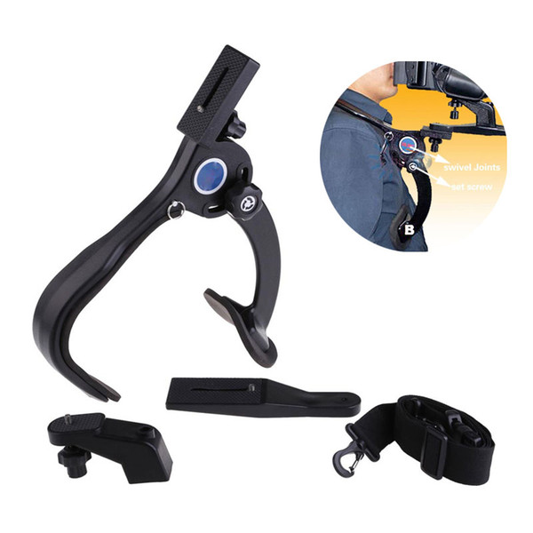 Camera Stabilizer Hands Free Camera Shoulder Support Pad Stabilizer 5KG Max Load Capacity For Camcorder Video DSLR