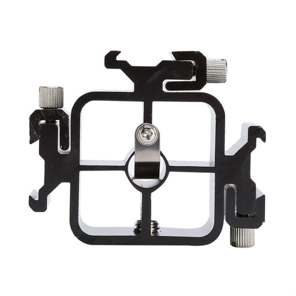 Freeshipping Swivel Triple Head Hot Shoe Mount Adapter Umbrella Bracket Holder Flash Light Stand