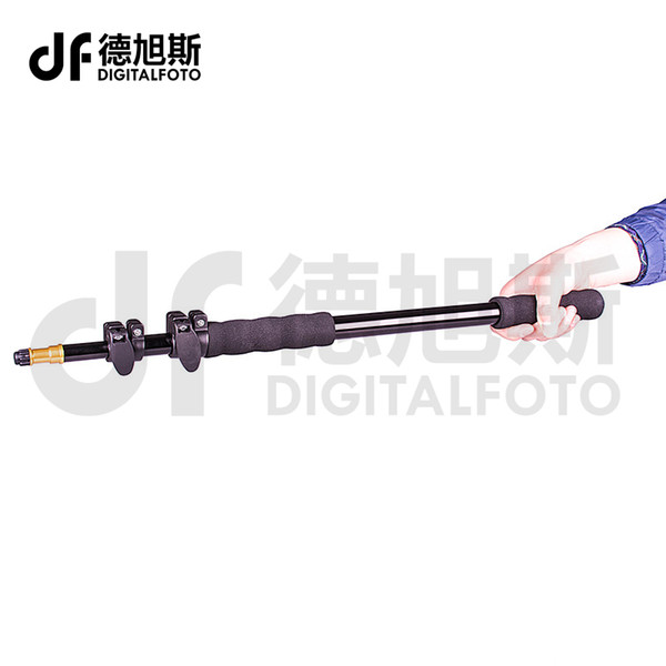 Wholesale- DIGITALFOTO Extension support rod photography flash Speedlite 63-158cm Stick rod photo studio microphone boom pole Handheld Grip