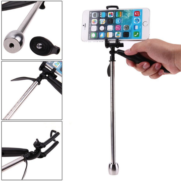 Mini Handheld Camera Stabilizer Video Steadicam for Gopro 2in1 Pocket Handheld stabilizer for SJCAM Camera for Phone Wholesale