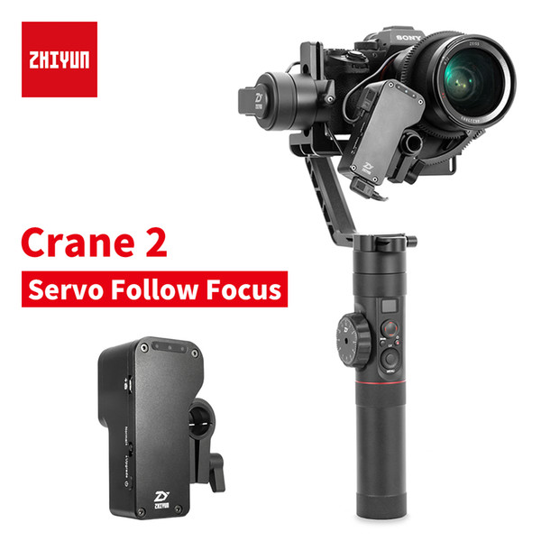 wholesale Zhiyun Official Crane 2 accessory Servo Follow Focus for All Canon Nikon Sony DSLR Camera With Zhiyun Handeld Gimbal