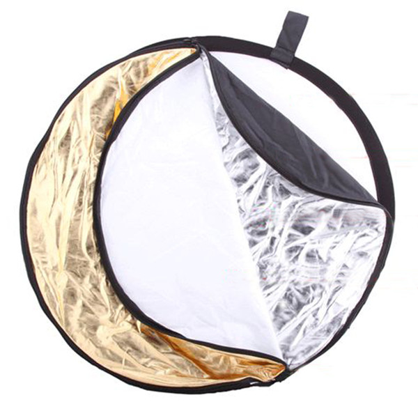 Photography 5 in1 Light Collapsible Portable Photo Reflector 60cm Round Diffuser