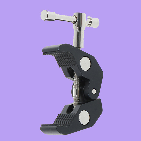 Magic Arm Crab Claw Clamp Tongs Pliers Clip Studio Flash Bracket for Boom Light Stand Boom Arm Camera Tripod Monopod