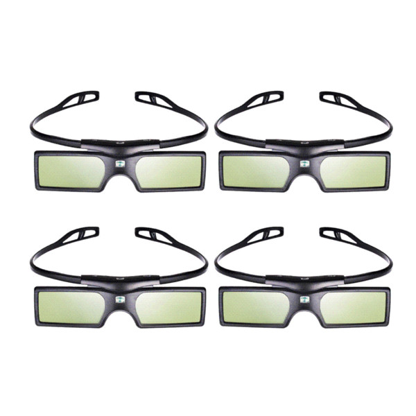 4pcs/lot G15 DLP Link 3D Glasses Active Shutter for Optoma Sharp LG Acer BenQ Acer Dell Vivitek DLP-LINK DLP Link Projectors