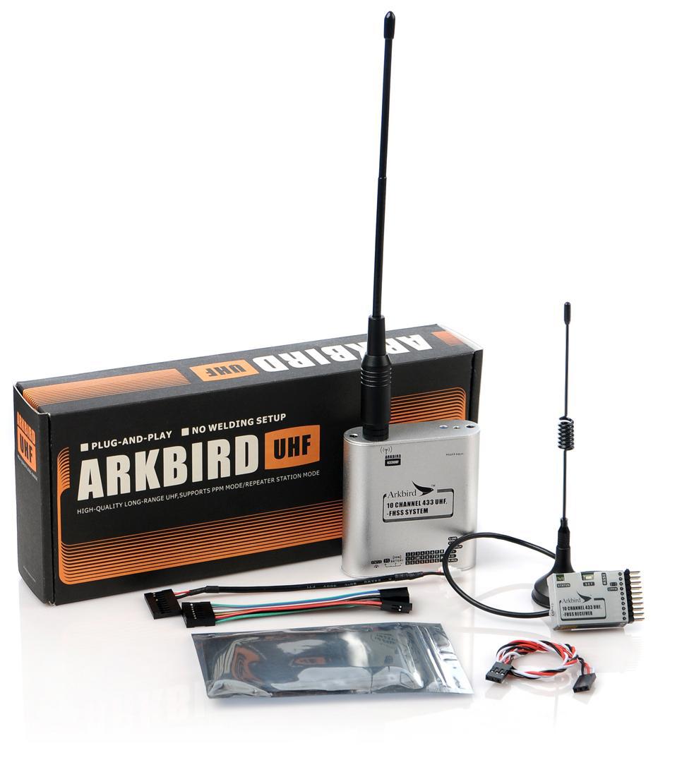 ARKBIRD 10CH 433 UHF Long-range FHSS Control System Transmitter and Receiver Set Futaba for Futaba WLFY FPV