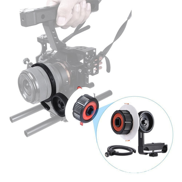 Professional Follow Focus Mini Photographic Focus Manual Camera Stabilizer And Focus Device For Sony A7 A7s Gh4 Shipping By DHL