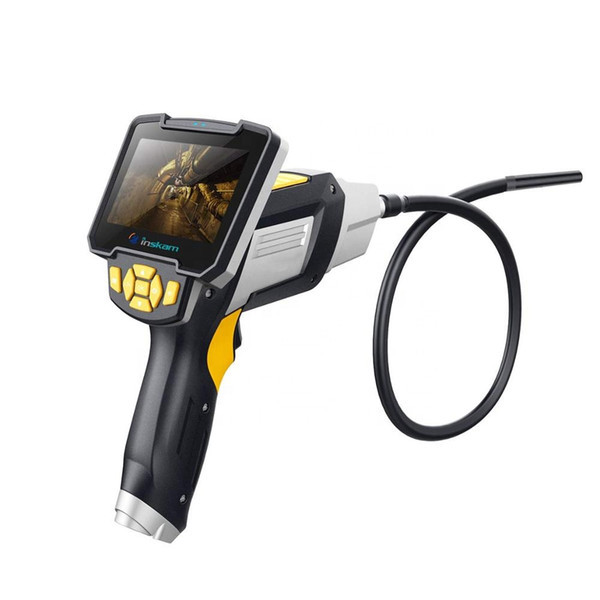 Professional Industrial Inspection Camera with 4.3in large LCD Screen HD 1080P Digital Endoscope Borescope