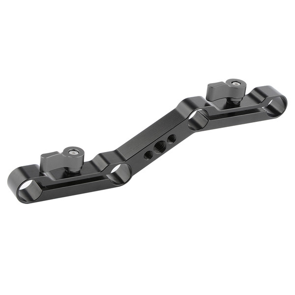 CAMVATE 15mm Z-shape rod clamp mount bracket offset raiser for DSLR Rig shoulder system