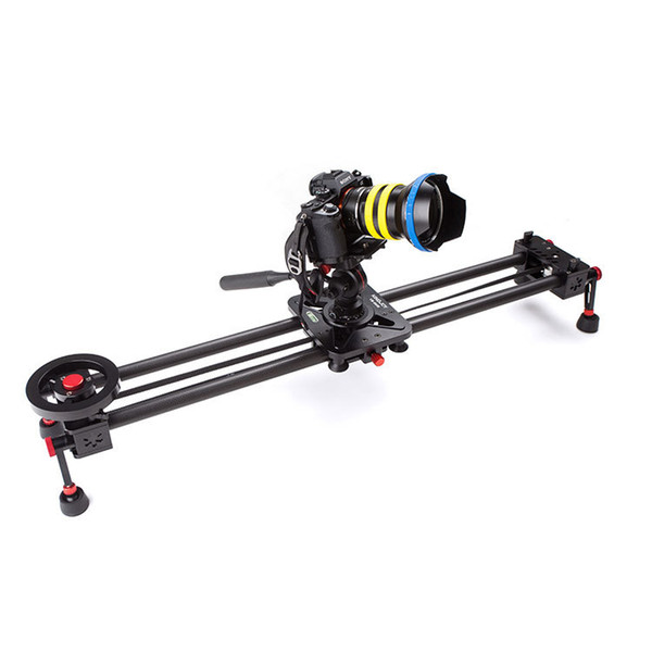 Agile carbon fiber slide rail, SLR slide photography, 5D35D2 camera slide rail, 900mm customization with flywheel