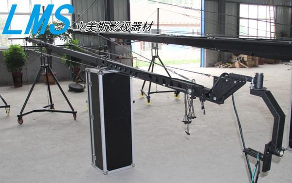 Camera Crane Jib Professional DV camera crane jib arm with 8m triangle electronic control rocker arm