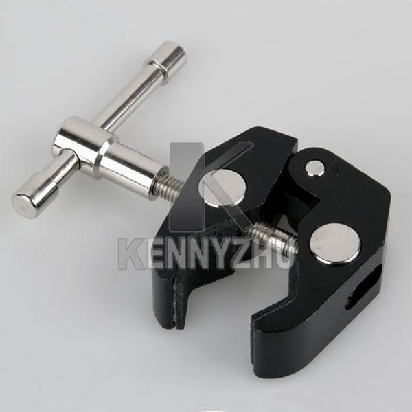 Free DHL Articulating Magic Friction Arm Metal Large Super Clamp 5cm Clip For DSLR Rig Camera Camcorder Video Light Field Monitor