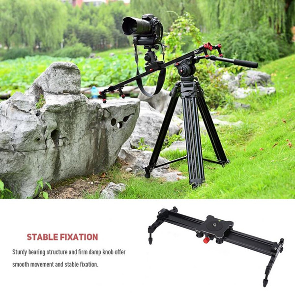 Lightweight Camera Camcorder Track Slider Rail Stabilizer 40CM