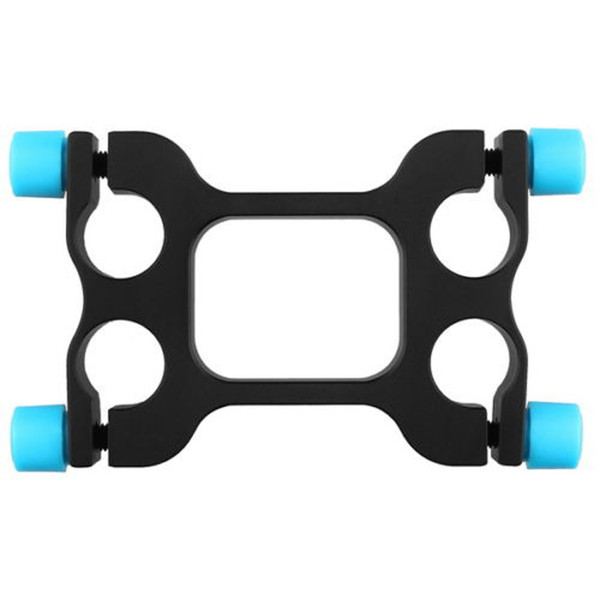 FOTGA DP3000 Offset Riser Rail Block Clamp for 15mm Rod DSLR HDV Rail Rig System free shipping