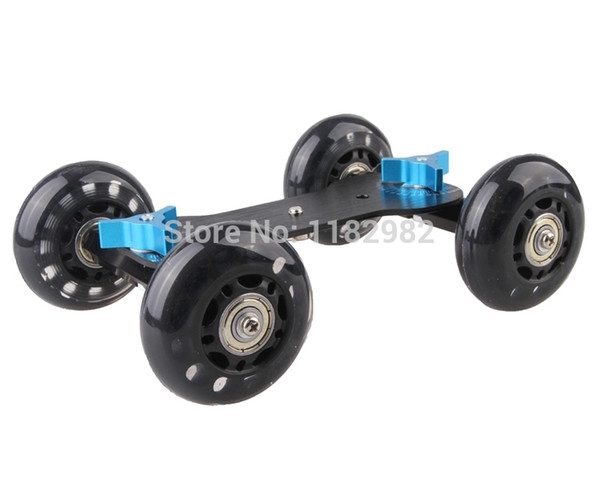 Free shipping + tracking number Camera black Mini Dolly Car Video Slider Track DSLR For Canon 60d 5D2 7D