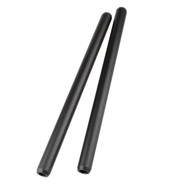 CAMVATE 19mm Aluminum Rod 30cm For DLSR Camera Cage Rig (2 Pack)