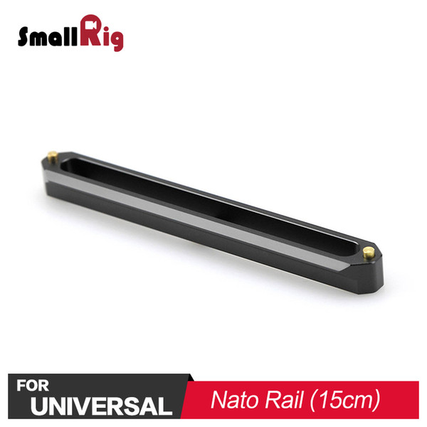 wholesale DSLR Camera Quick Release Safety Nato Rail 15cm For Nato Handle EVF Mount Support 1187