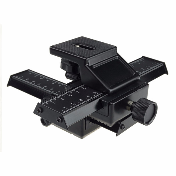 Free Shipping Special Design 4 way Macro Focusing Rail Slider for CANON NIKON PENTAX