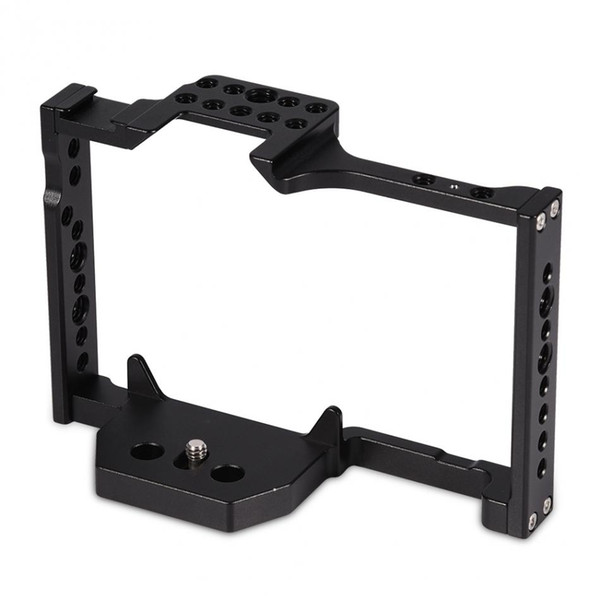 Aluminium Alloy 1/4'' & 3/8'' Screw Multiple Holes Camera Cage Rig for Panasonic Lumix GH5 100% Brand New High Quality