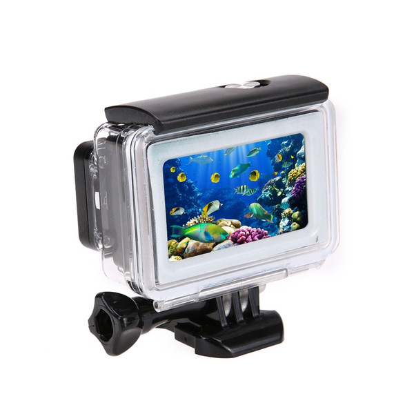 35m Diving Waterproof Touch Cover Case For Xiaomi Yi 4K 2 II Action Camera for Xiaomi Yi Protective Shell Camera Accessories