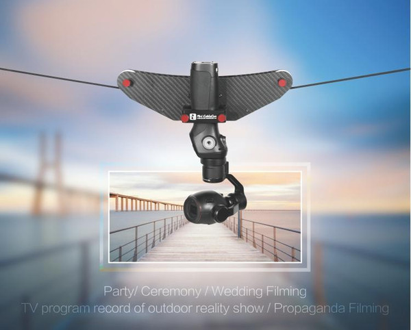 Greenbull mini Little Flycat Cablecam Carbon Fiber Cable Cam Kit Wireless Remote Compare For stabilizer gimbal DJI OSMO