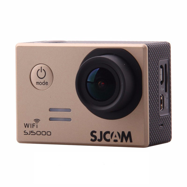 SJCAM SJ5000 WIFI Sports Action Camera Novatek 96655 14MP 2.0 inch LCD 1080P 170 Degree Wide Angle Outdoor Waterproof DV Camcorder (Gold)