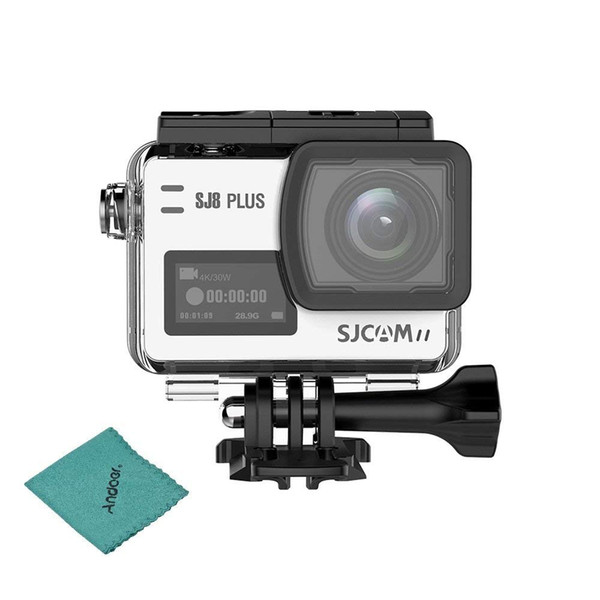 16GB TF Card+Original SJCAM SJ8 Plus Native Sports Camera 2.33 inch 4K Waterproof 30fps Dual Screen WiFi Action Camera DV