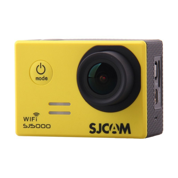 SJCAM SJ5000 WIFI Action Sports Camera Novatek 96655 14MP 2.0 inch LCD 1080P 170 Degree Wide Angle Outdoor Waterproof DVR Camcorder (Yellow)